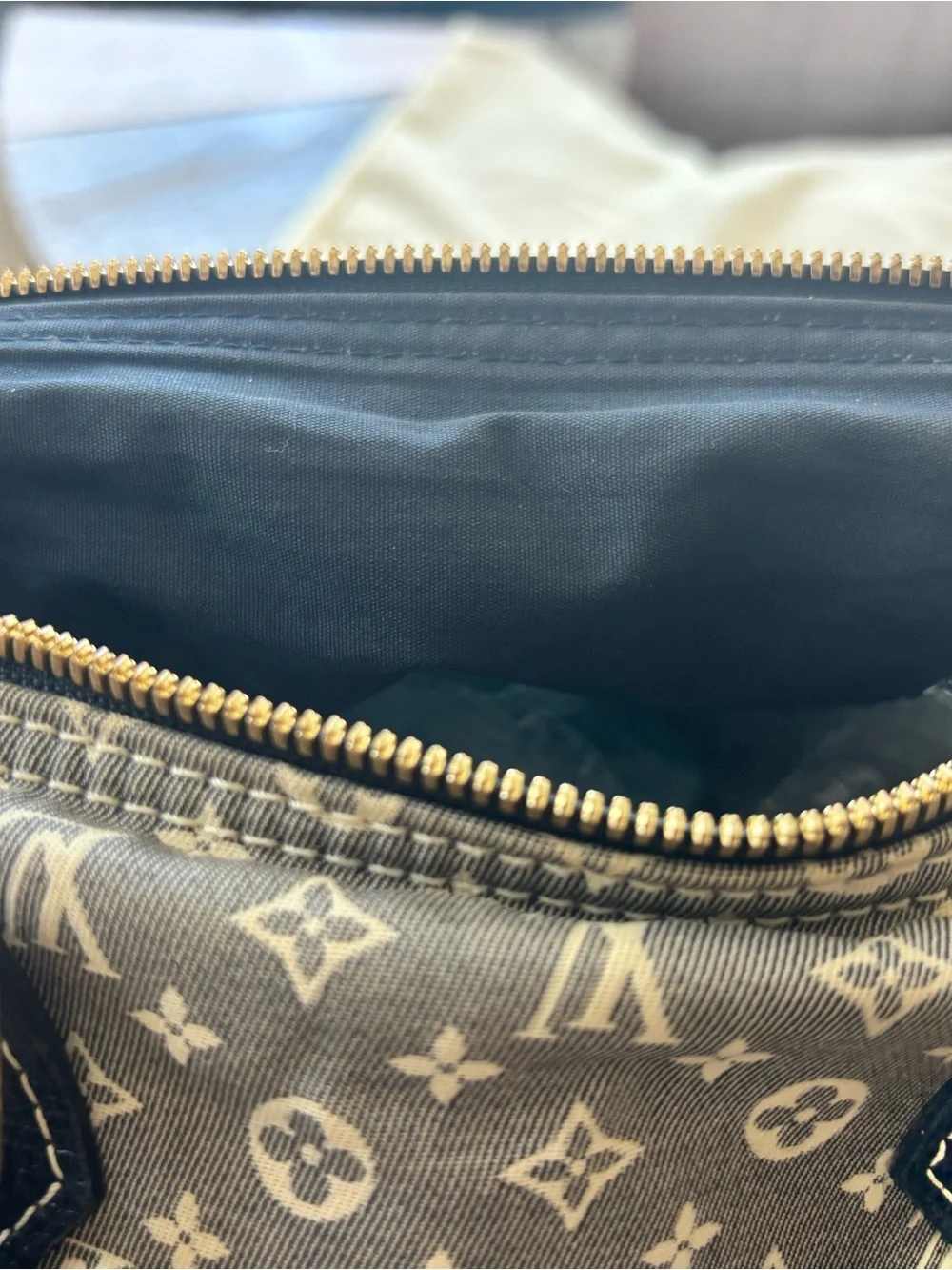 Louis Vuitton Soft Speedy 30 Bandouliere Idylle Navy